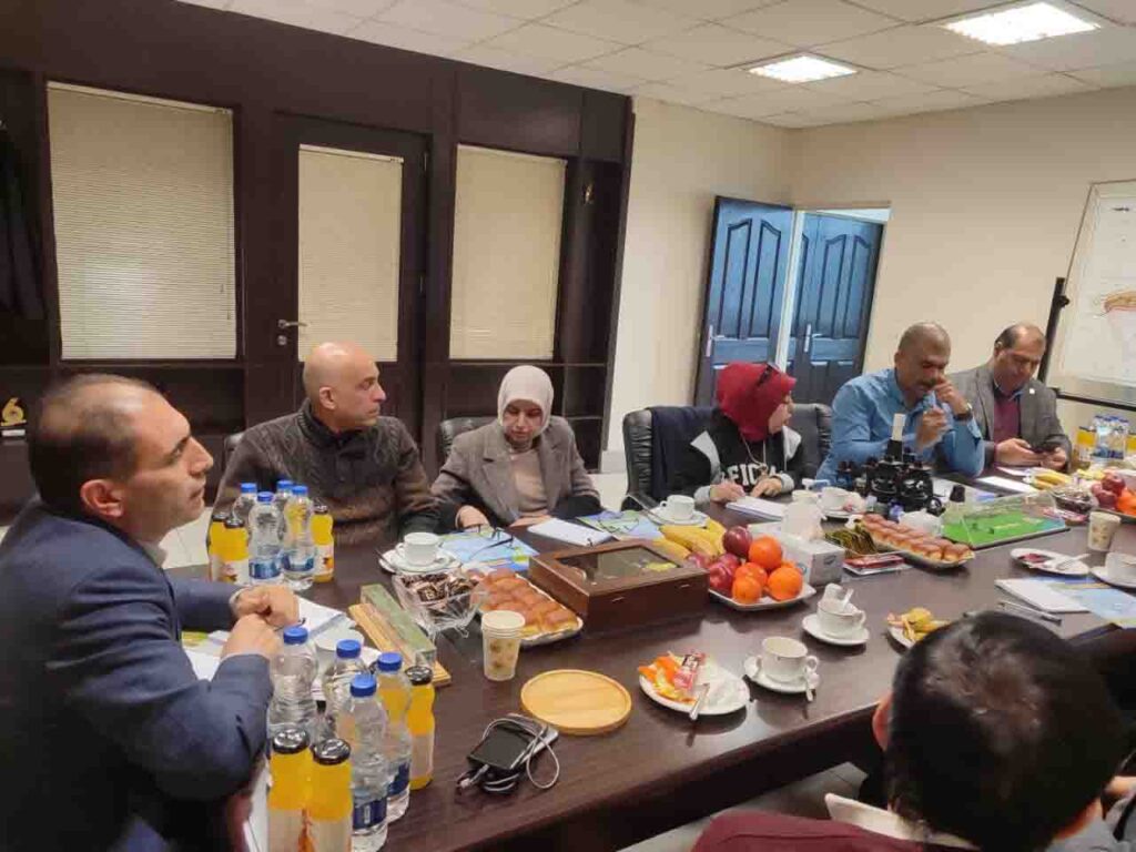 بازدید مجری محترم سامانه های نوین آبیاری