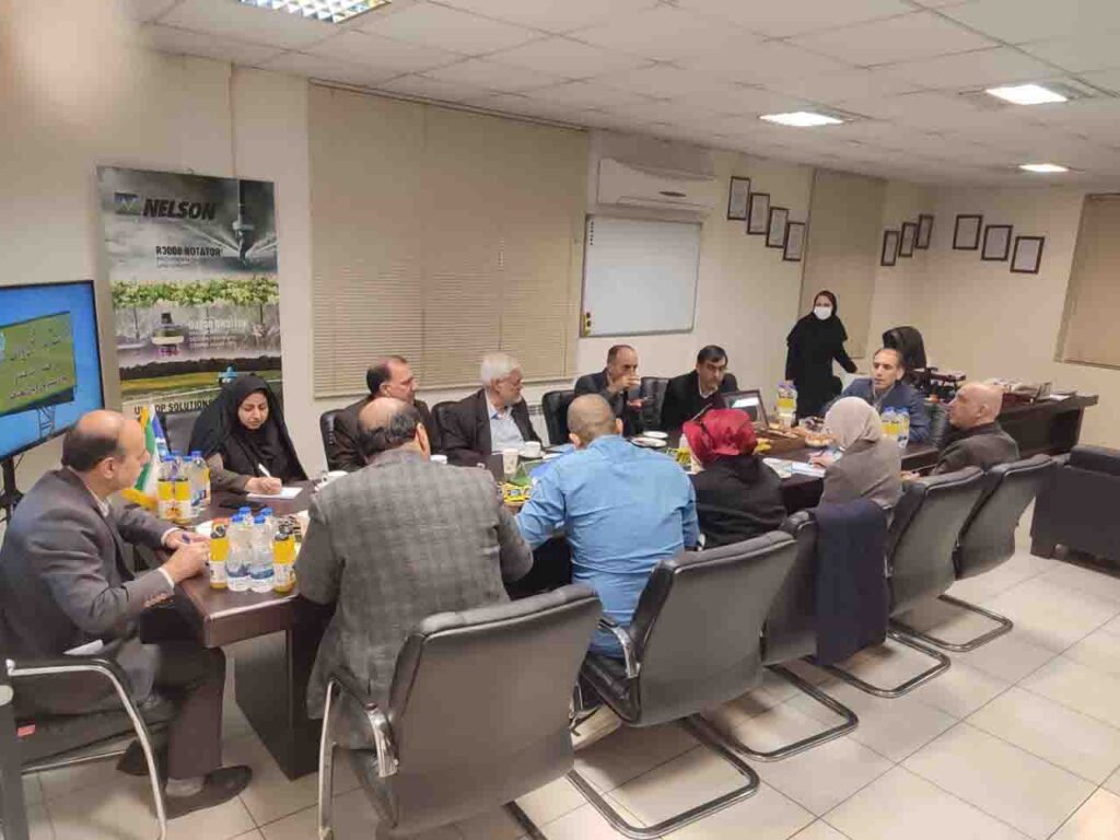 بازدید مجری محترم سامانه های نوین آبیاری