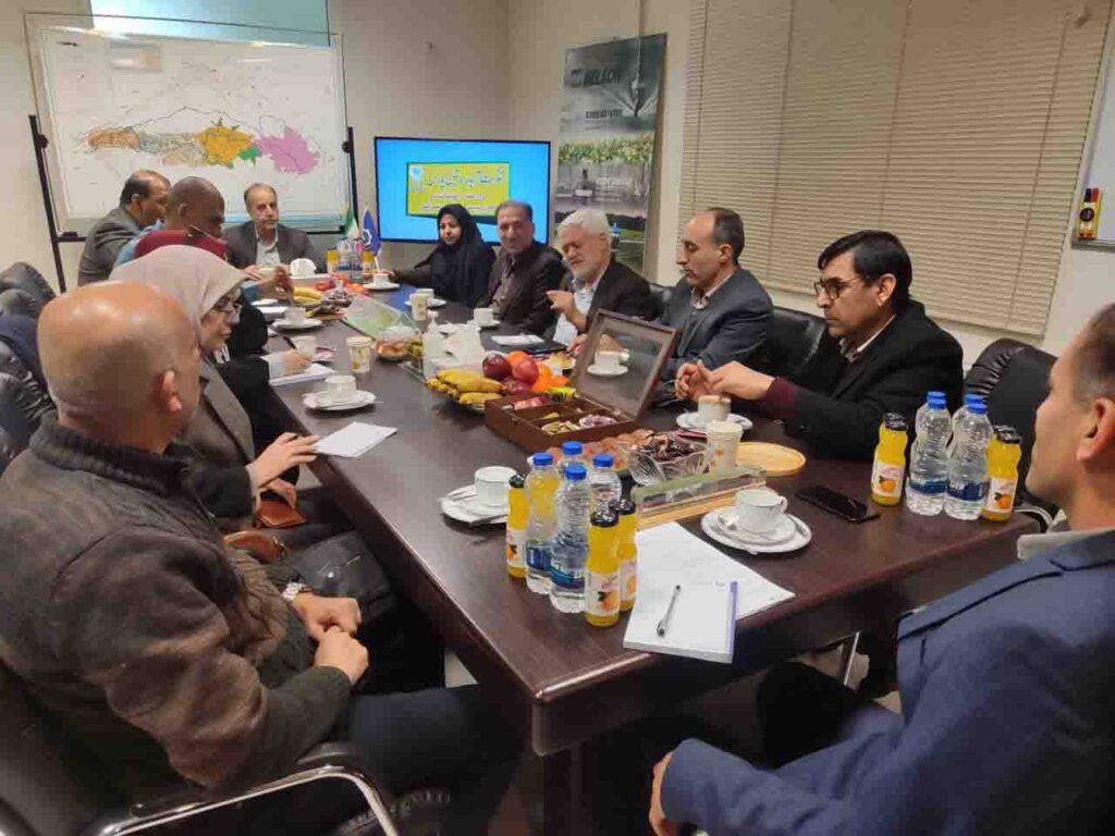 بازدید مجری محترم سامانه های نوین آبیاری